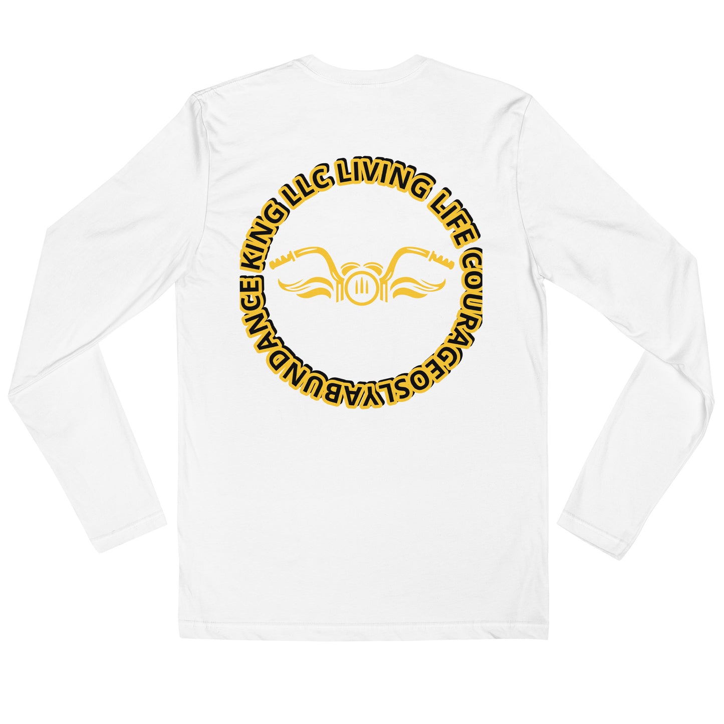 ABUNDANCE KING LLC Long Sleeve Fitted Crew