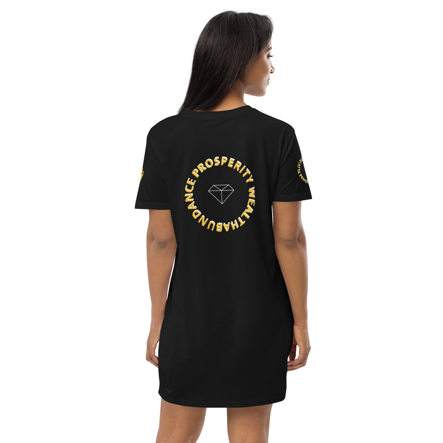 ABUNDANCE QUEEN LLC Organic cotton t-shirt dress