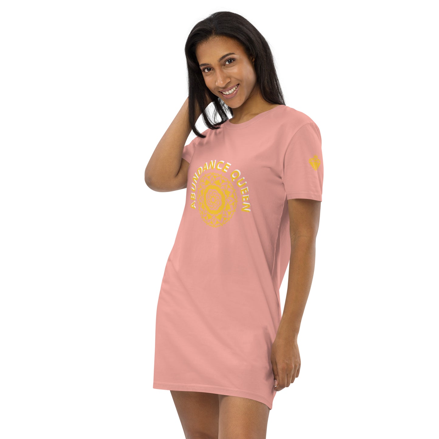 ABUNDANCE QUEEN LLC Organic cotton t-shirt dress