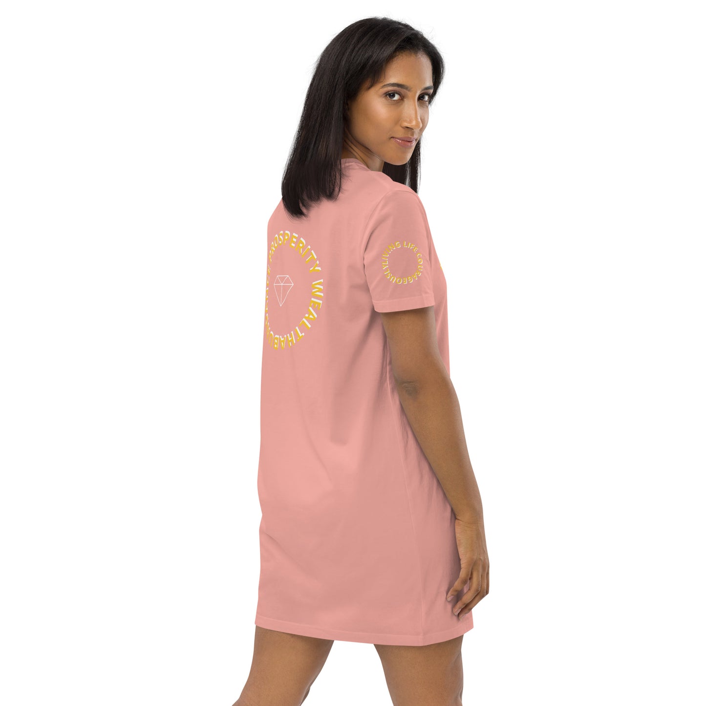 ABUNDANCE QUEEN LLC Organic cotton t-shirt dress