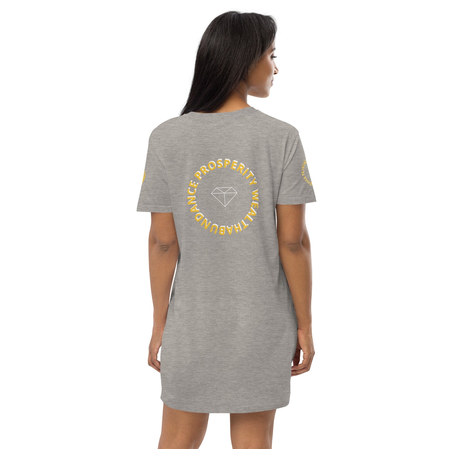 ABUNDANCE QUEEN LLC Organic cotton t-shirt dress