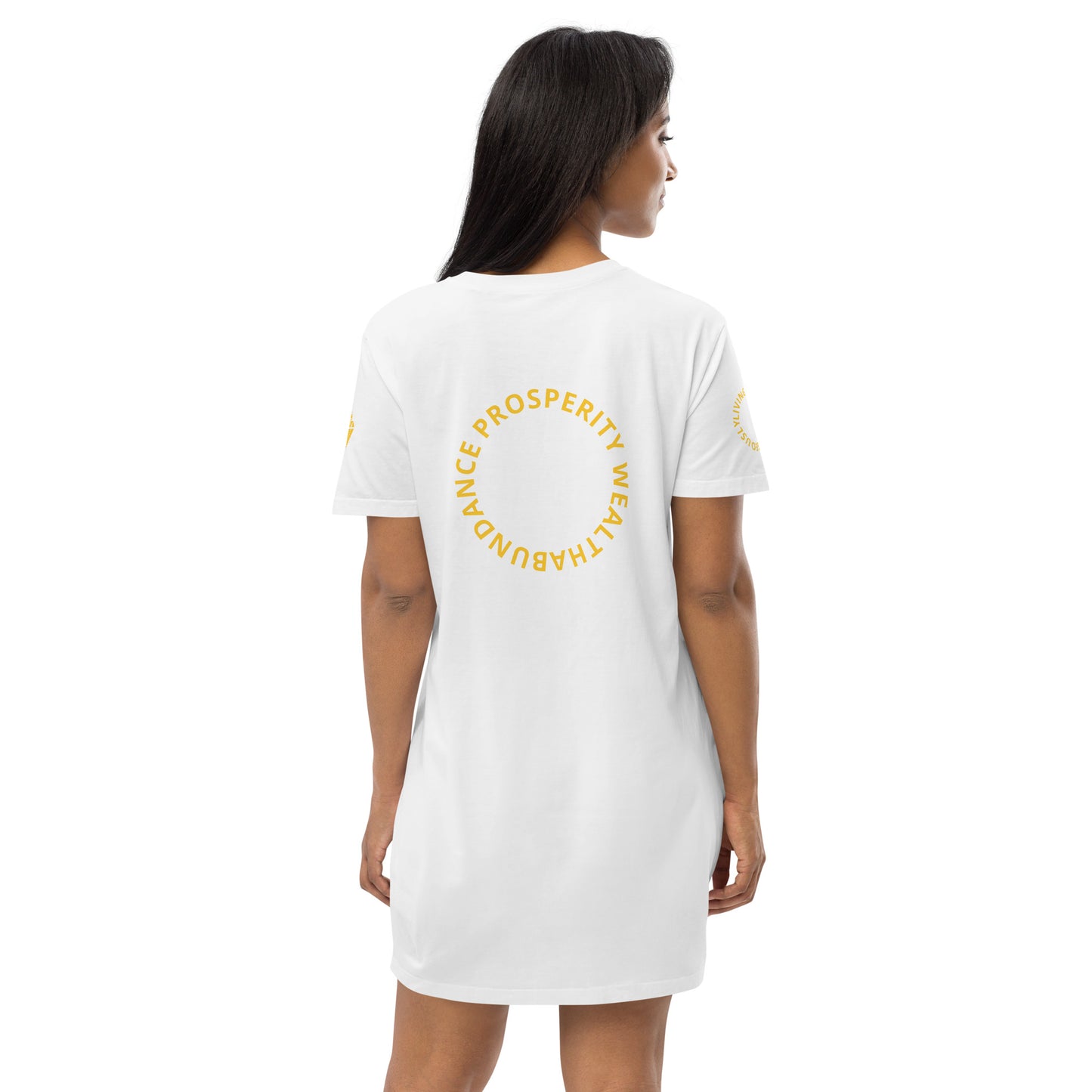 ABUNDANCE QUEEN LLC Organic cotton t-shirt dress