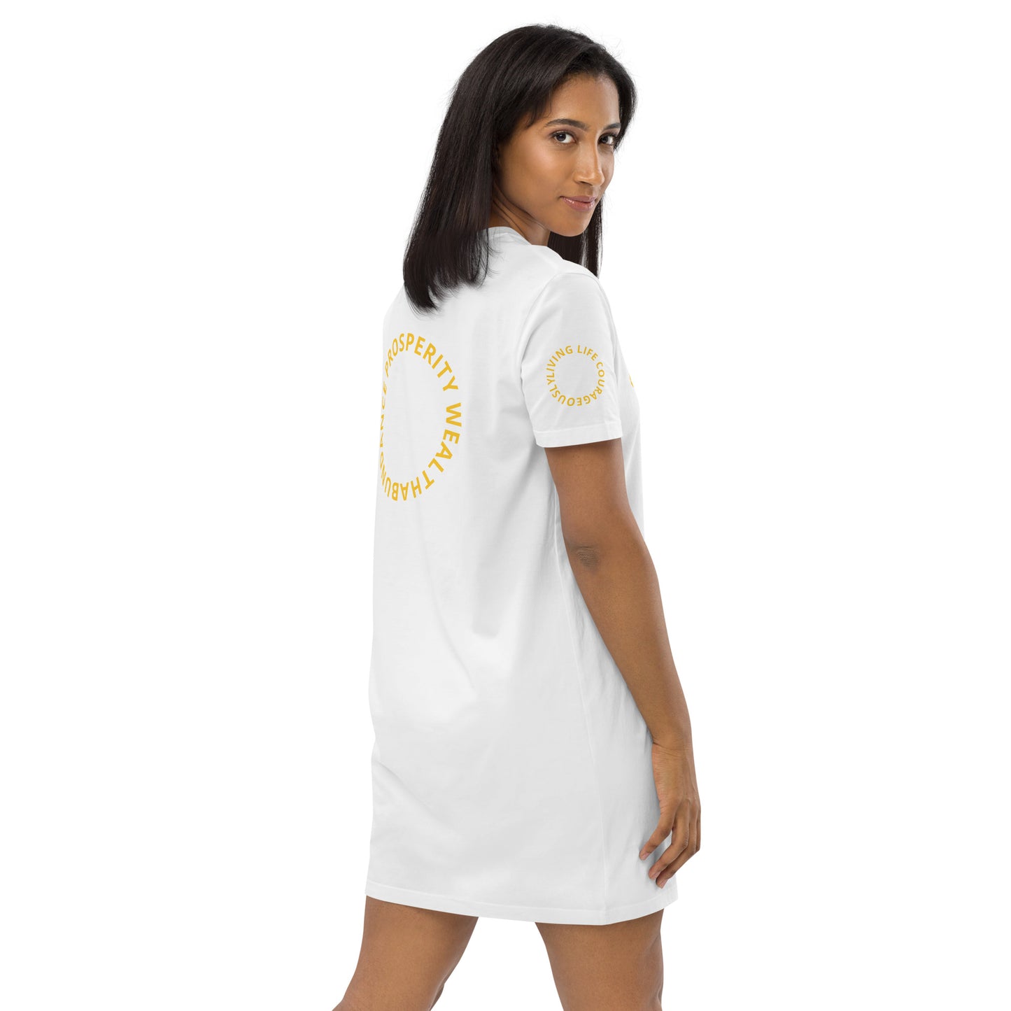 ABUNDANCE QUEEN LLC Organic cotton t-shirt dress