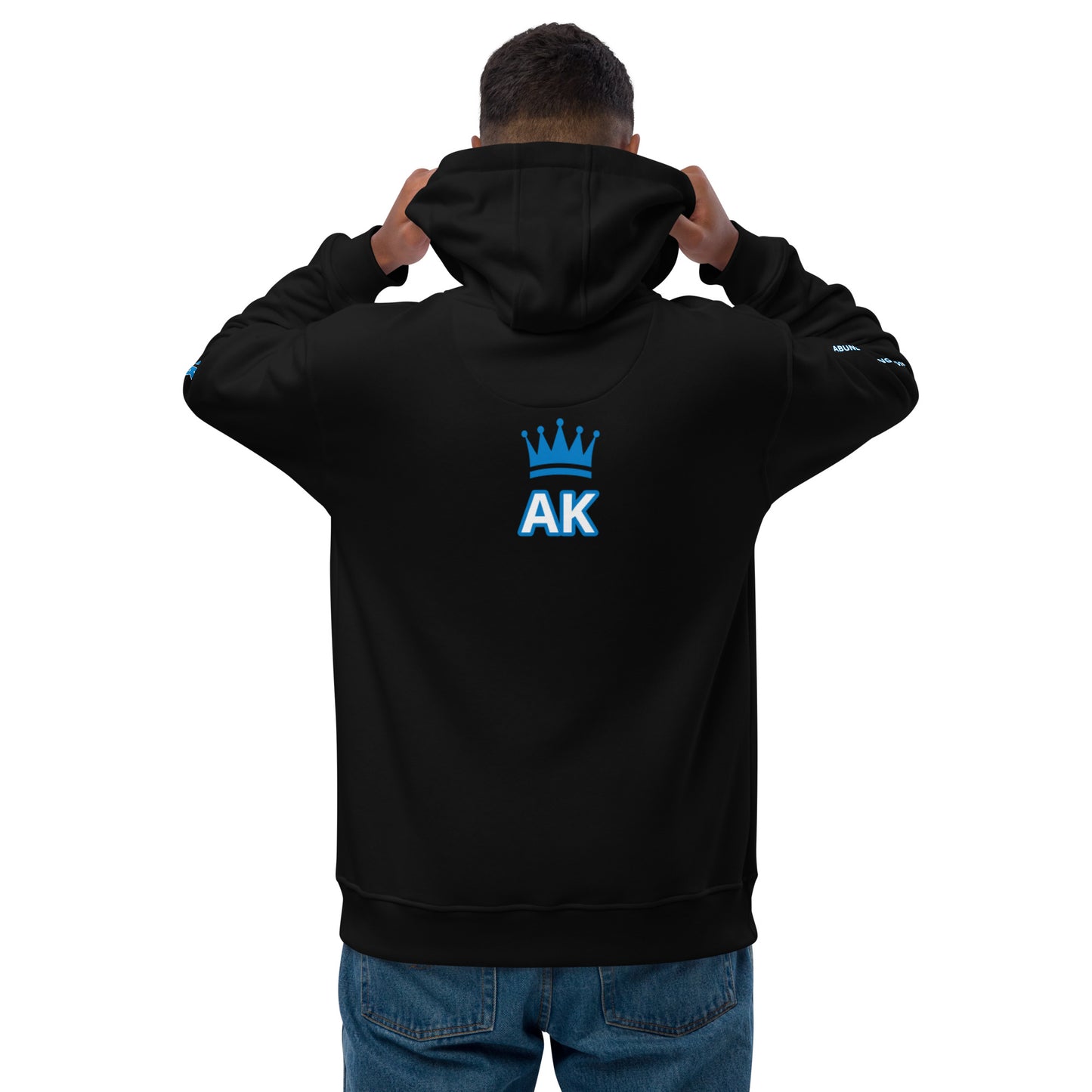 ABUNDANCE KING Premium eco hoodie