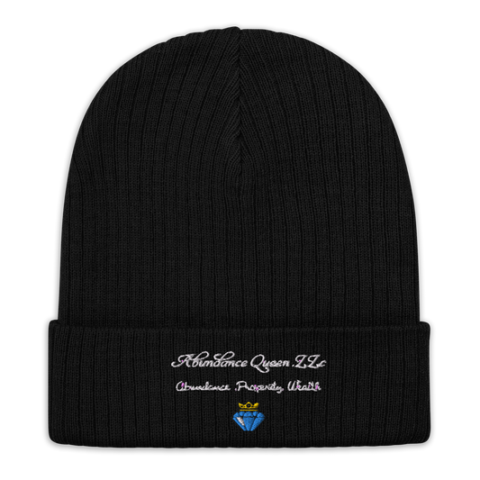 ABUNDANCE QUEEN LLC Ribbed knit Beanie