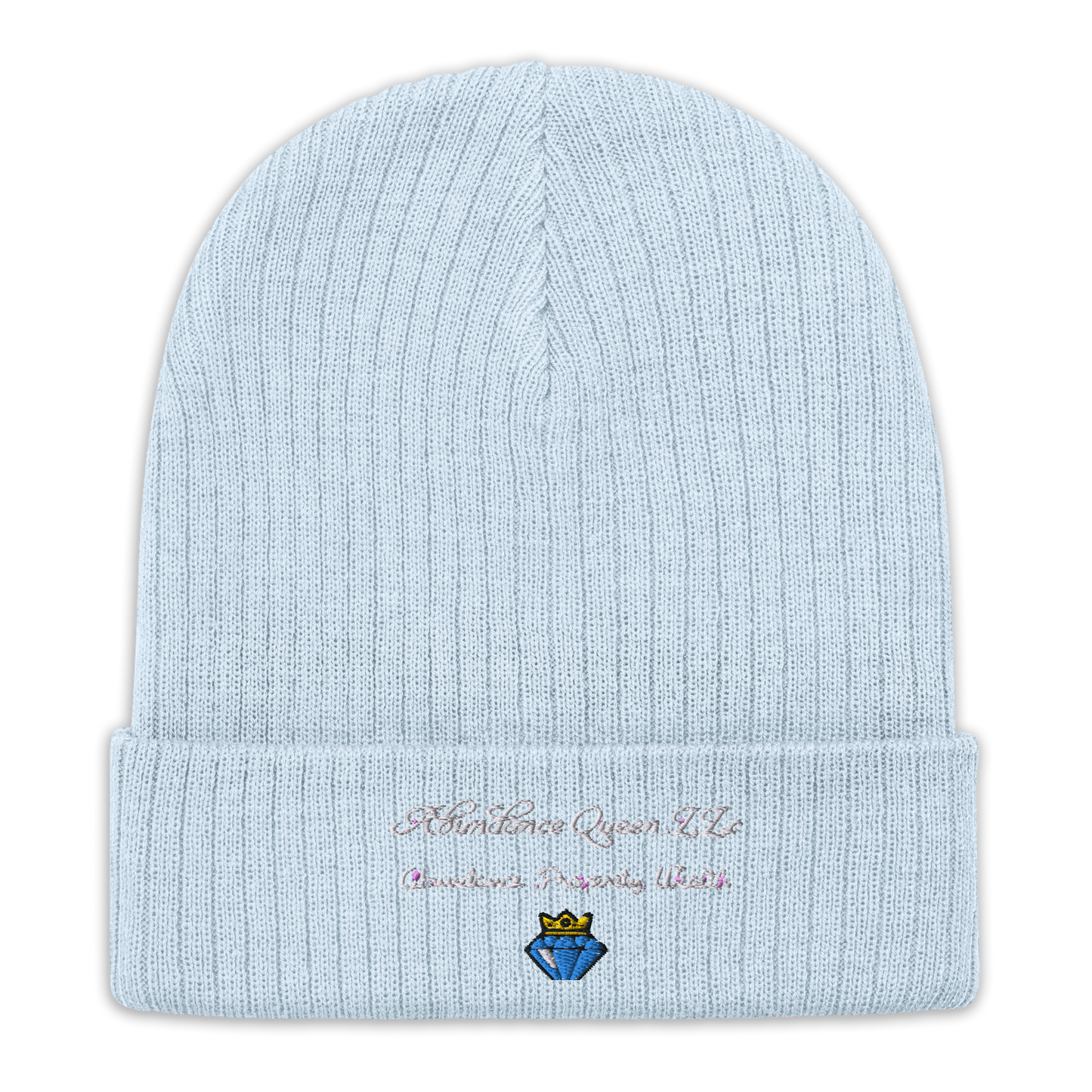 ABUNDANCE QUEEN LLC Ribbed knit Beanie