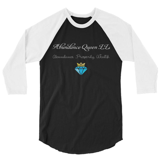 ABUNDANCE QUEEN LLC 3/4 sleeve raglan shirt