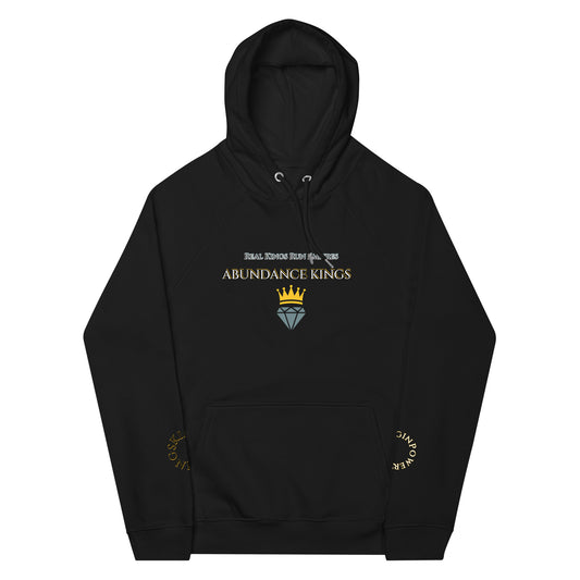 ABUNDANCE KING eco raglan hoodie