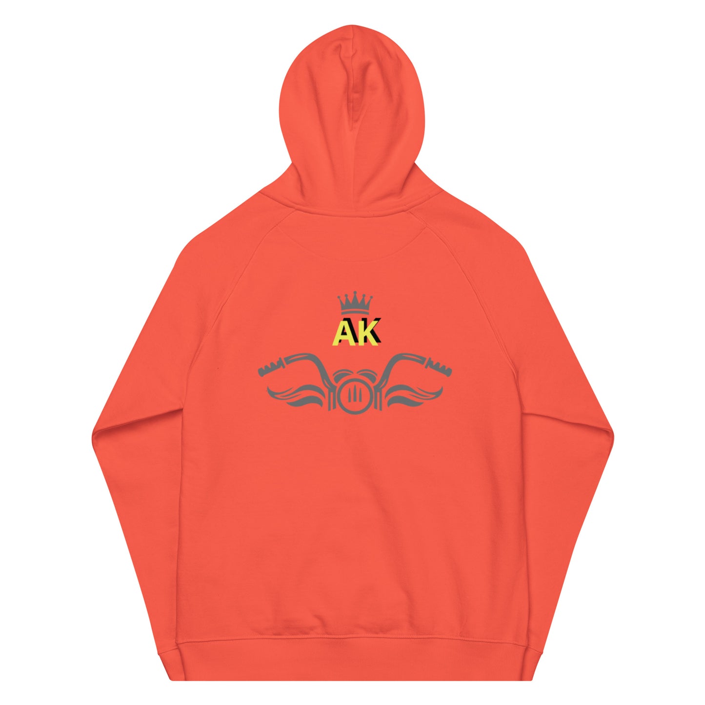 ABUNDANCE KING  eco raglan hoodie