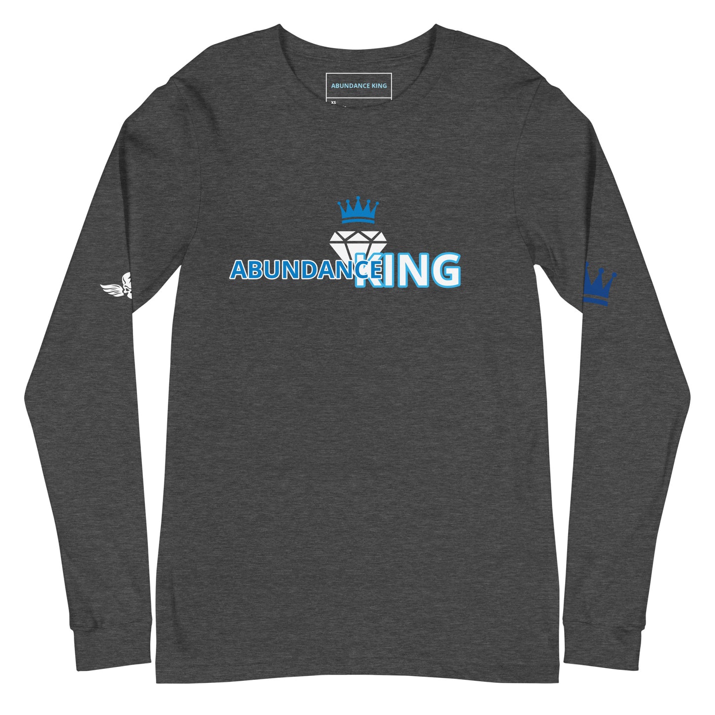 ABUNDANCE KING  Long Sleeve Tee
