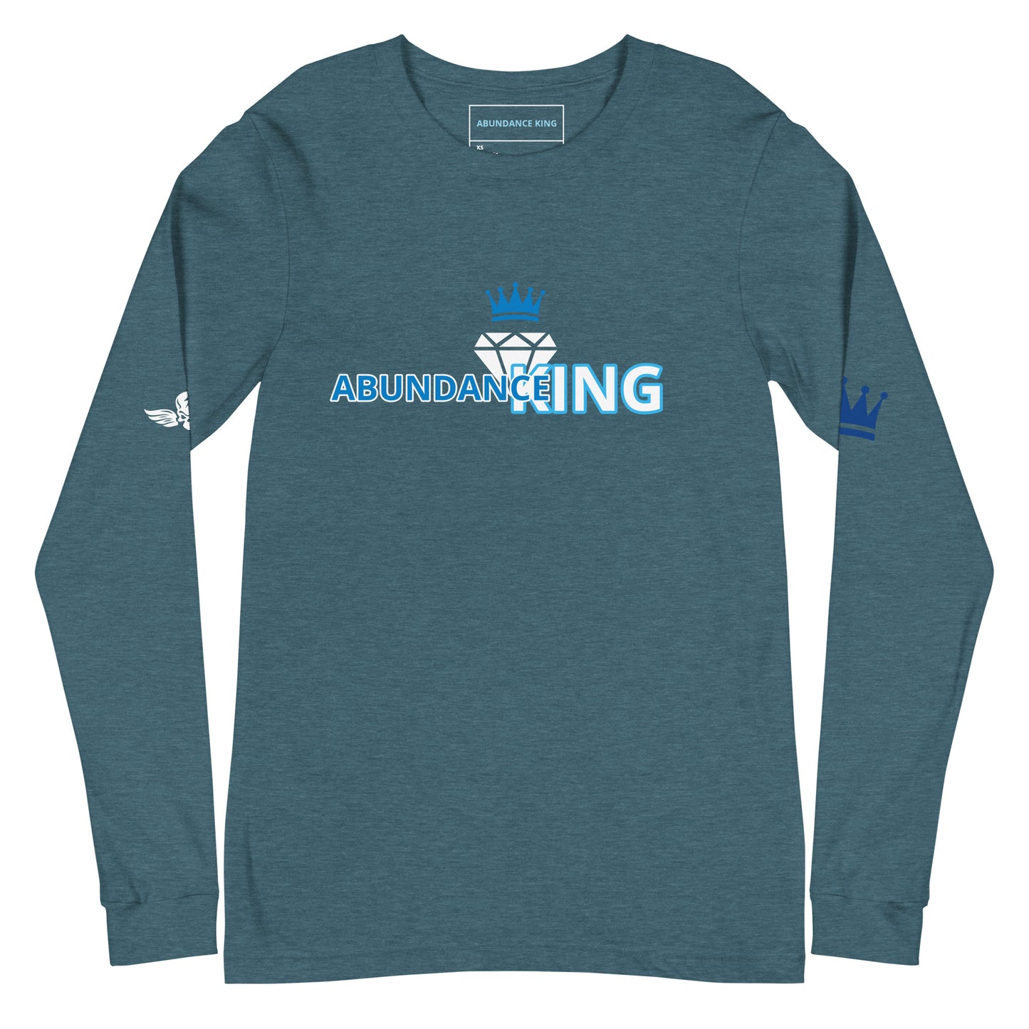 ABUNDANCE KING  Long Sleeve Tee