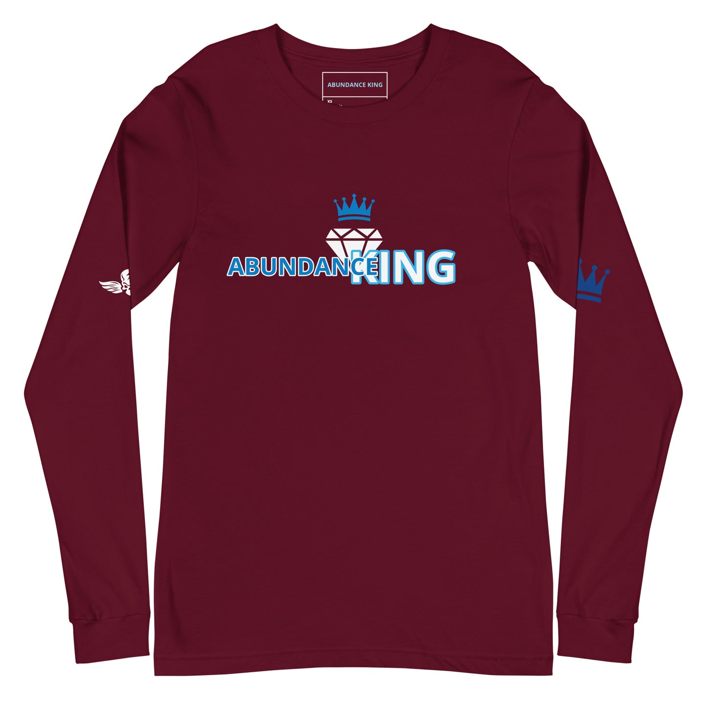 ABUNDANCE KING  Long Sleeve Tee