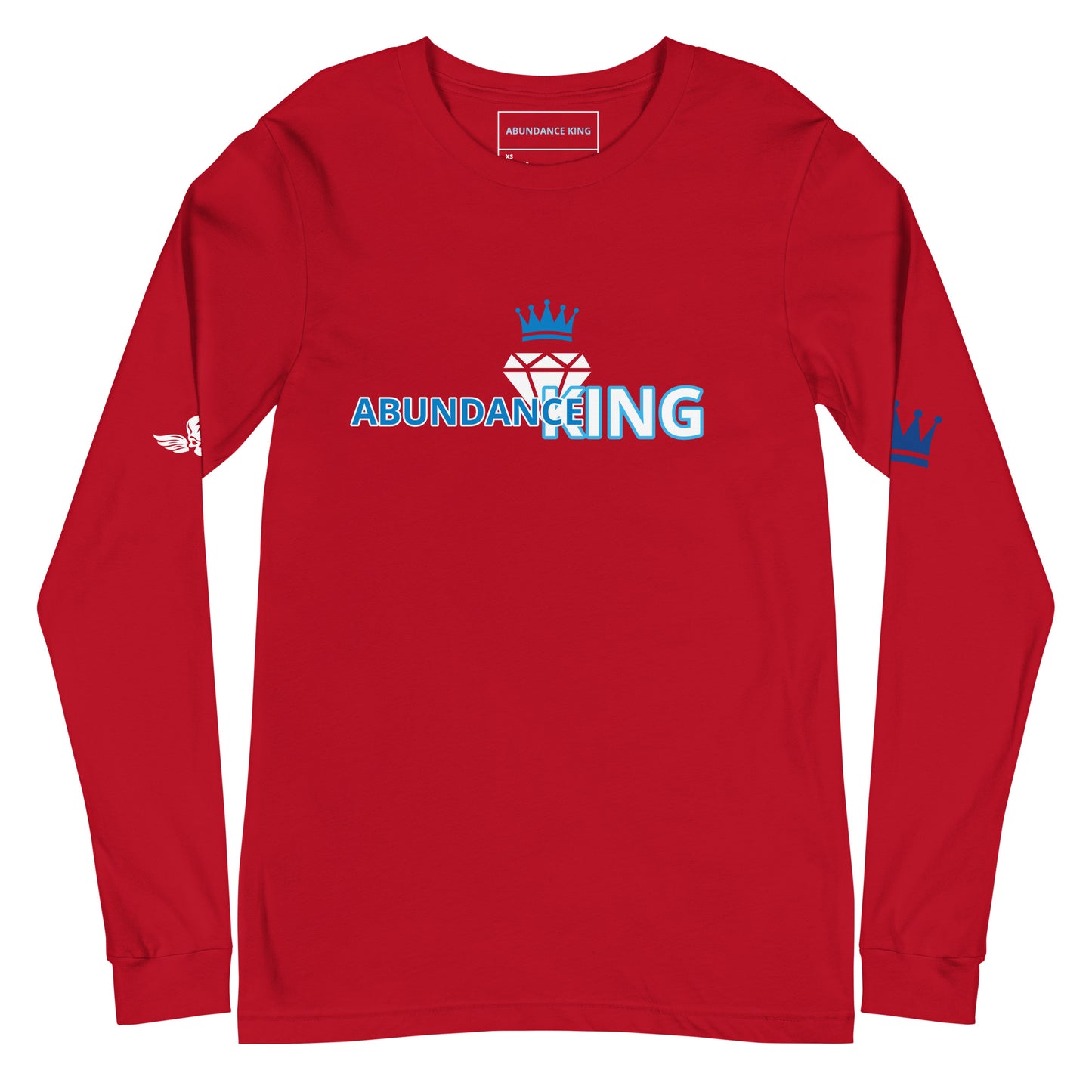 ABUNDANCE KING  Long Sleeve Tee