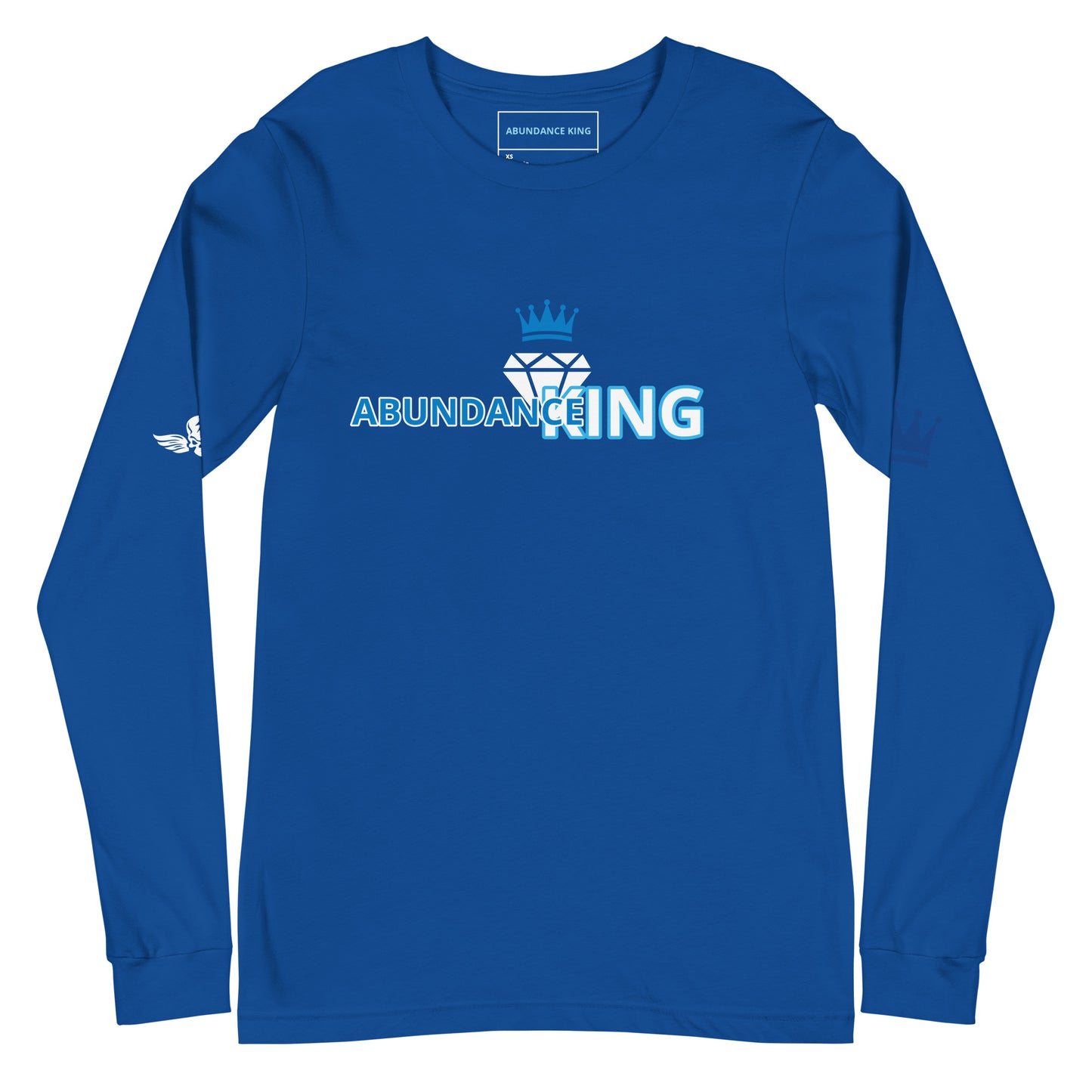 ABUNDANCE KING  Long Sleeve Tee