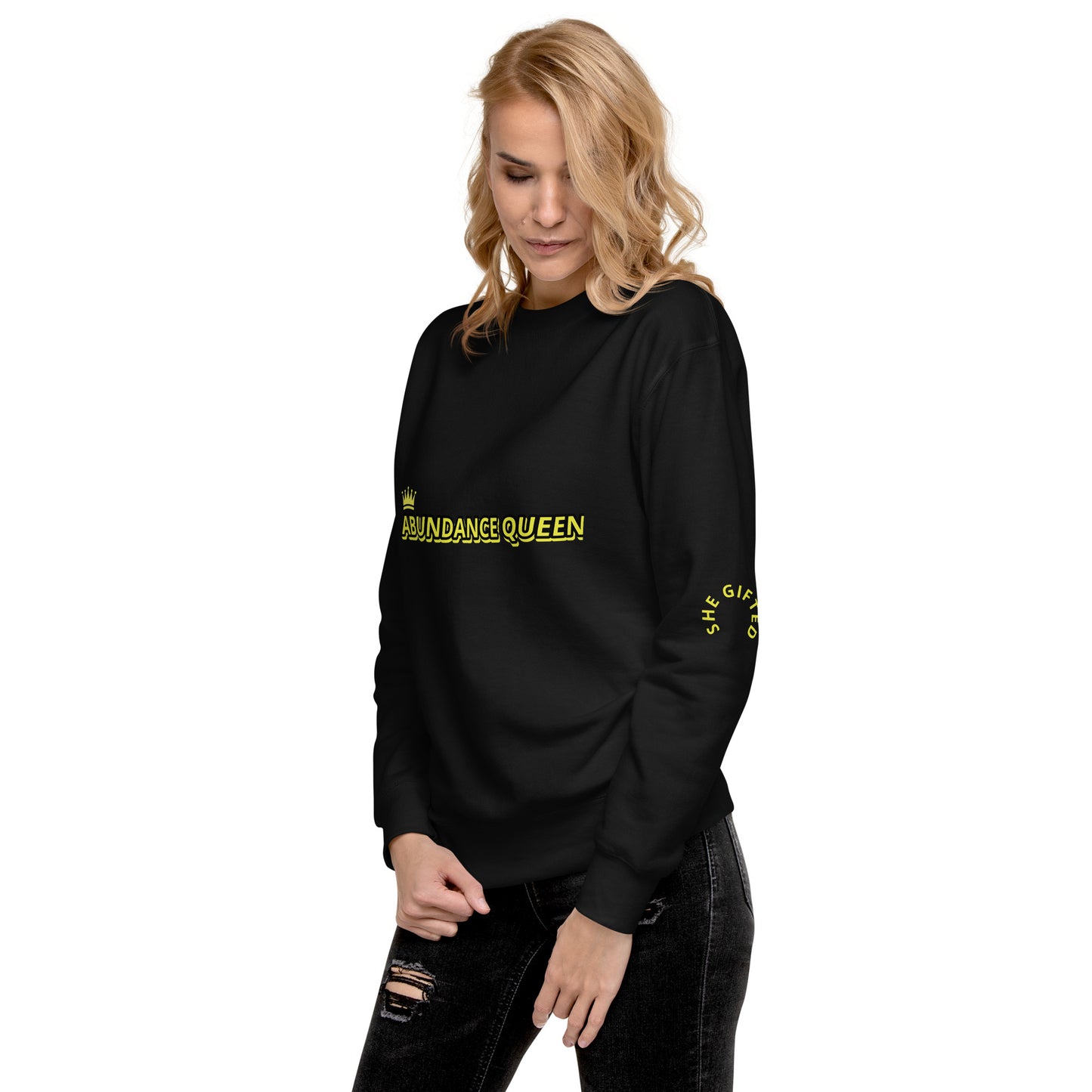 ABUNDANCE QUEEN LLC Premium Sweatshirt