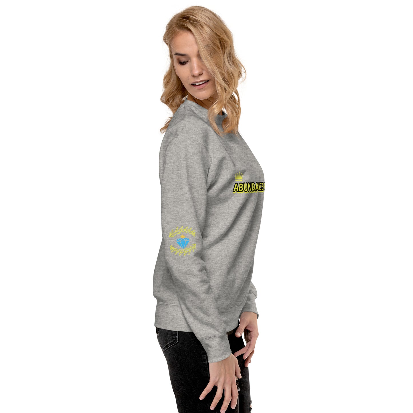 ABUNDANCE QUEEN LLC Premium Sweatshirt