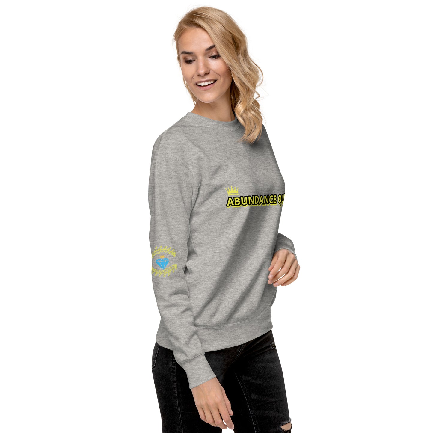ABUNDANCE QUEEN LLC Premium Sweatshirt