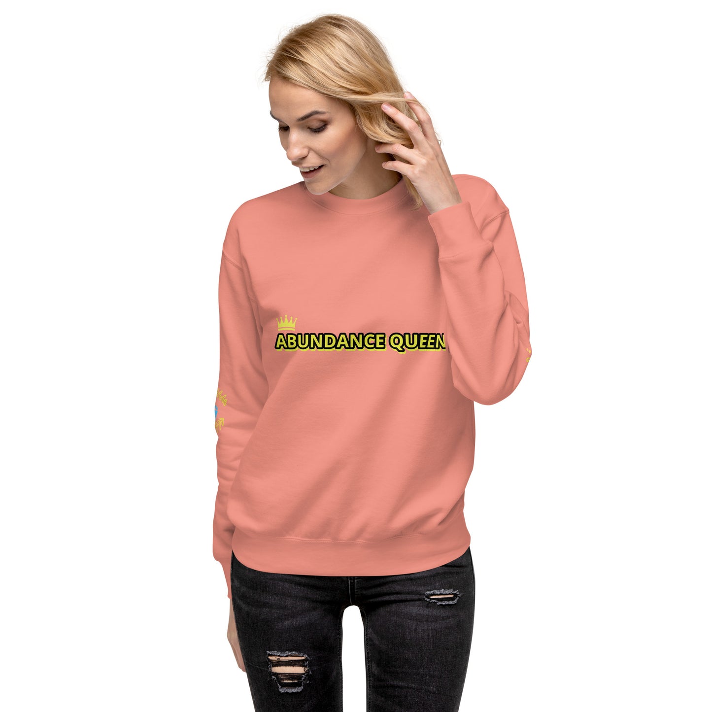 ABUNDANCE QUEEN LLC Premium Sweatshirt