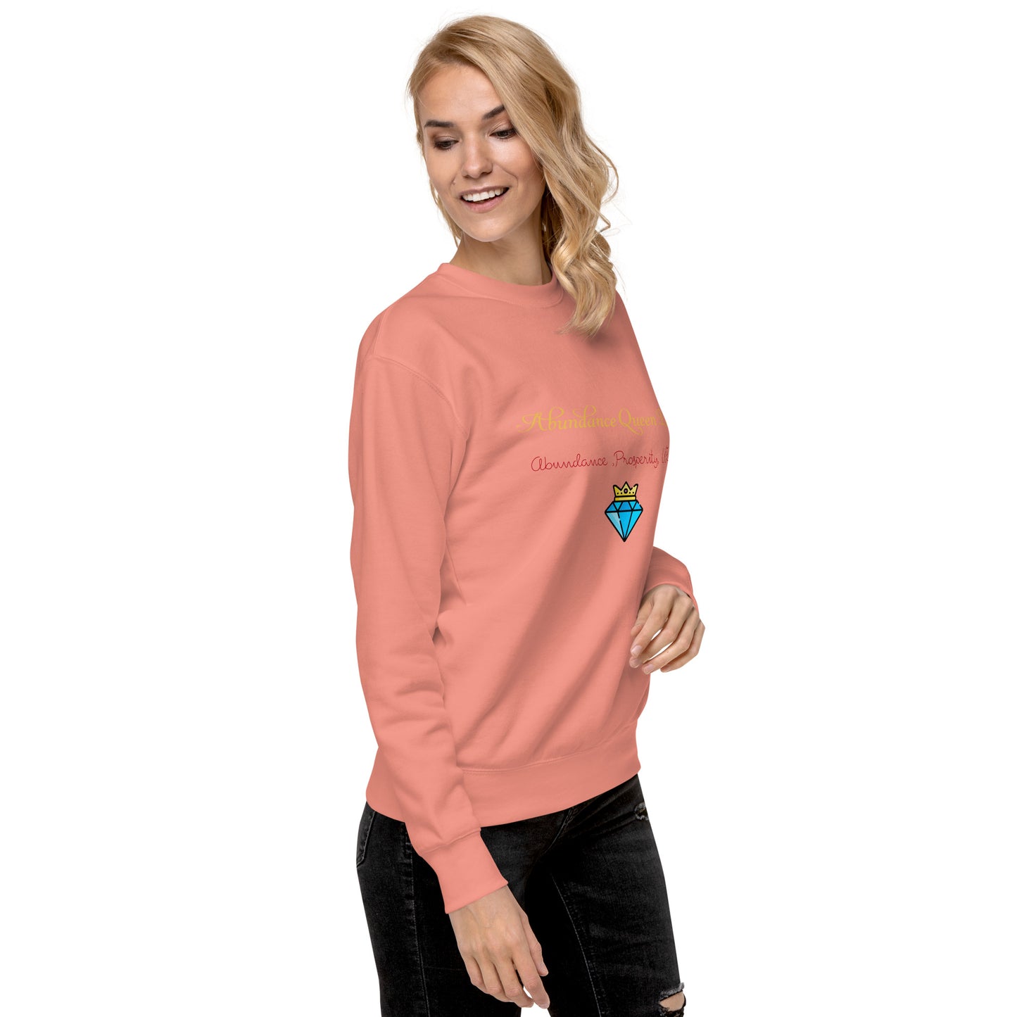 ABUNDANCE QUEEN LLC Premium Sweatshirt