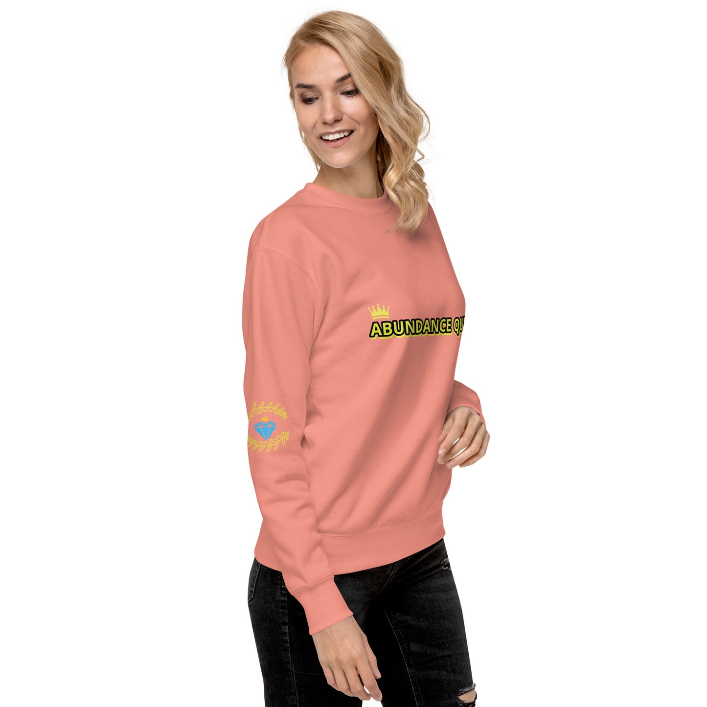 ABUNDANCE QUEEN LLC Premium Sweatshirt
