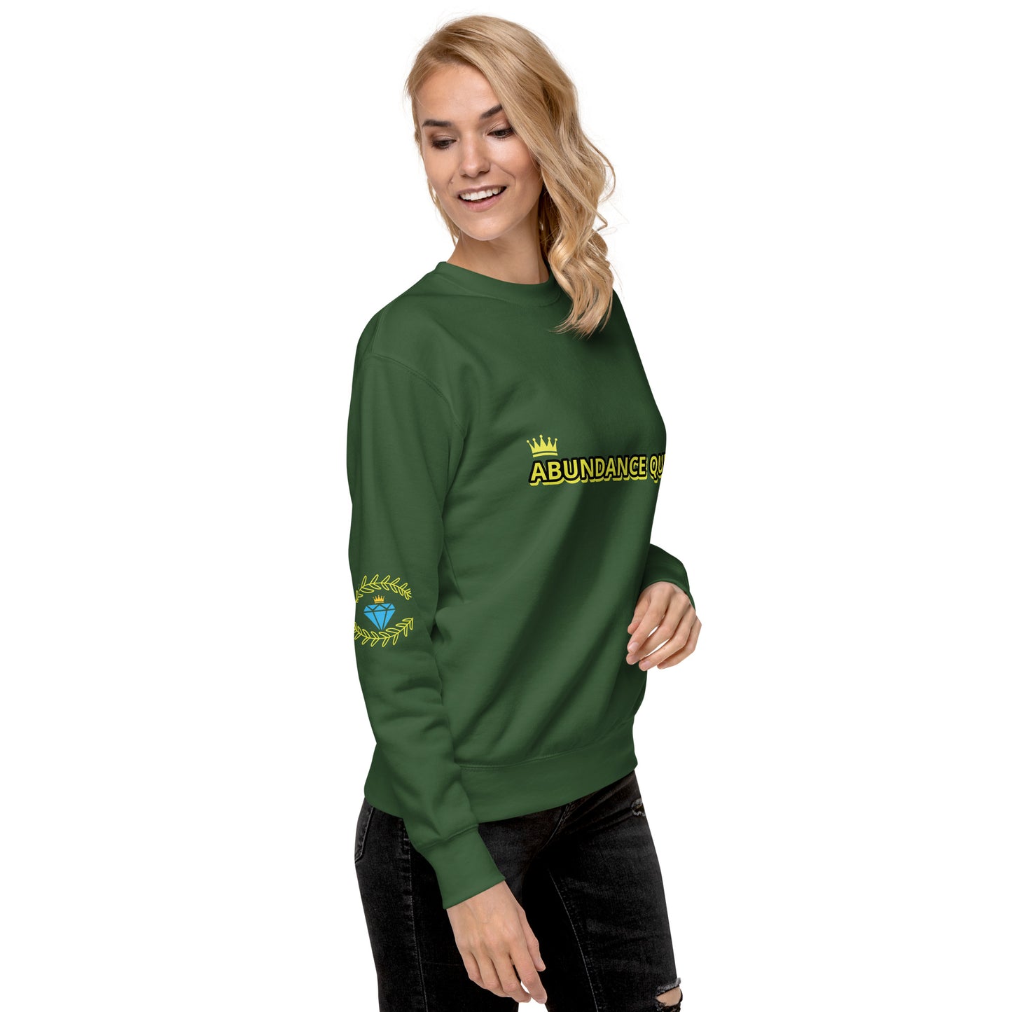 ABUNDANCE QUEEN LLC Premium Sweatshirt