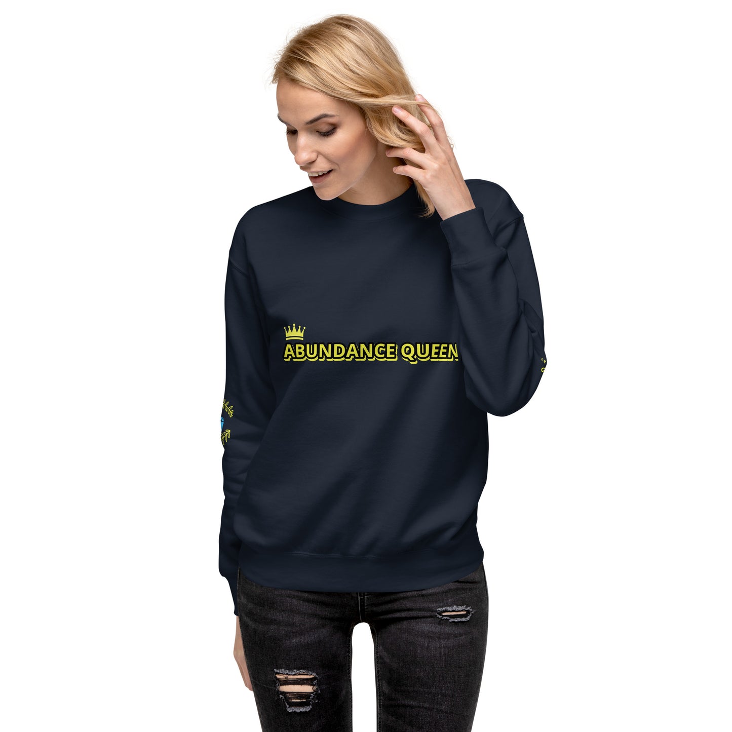 ABUNDANCE QUEEN LLC Premium Sweatshirt