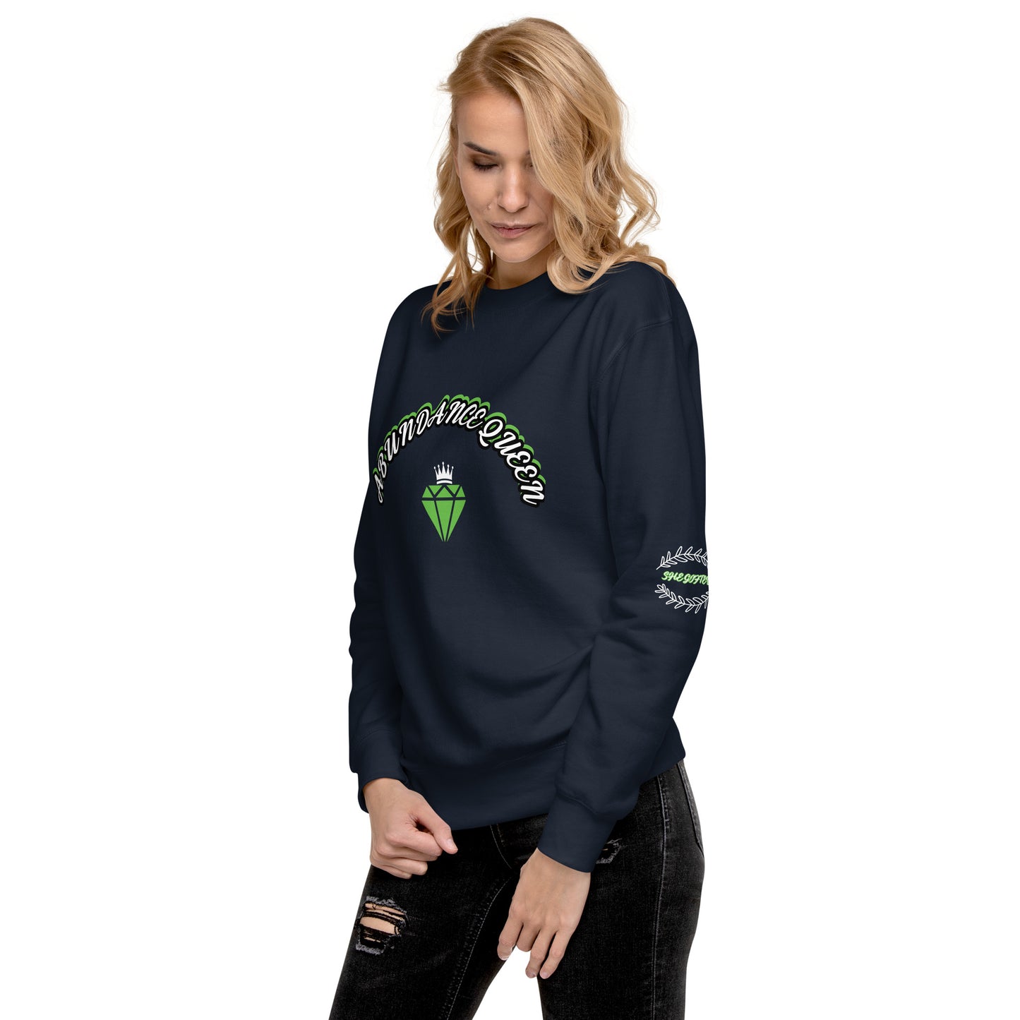 ABUNDANCE QUEEN LLC  Premium Sweatshirt