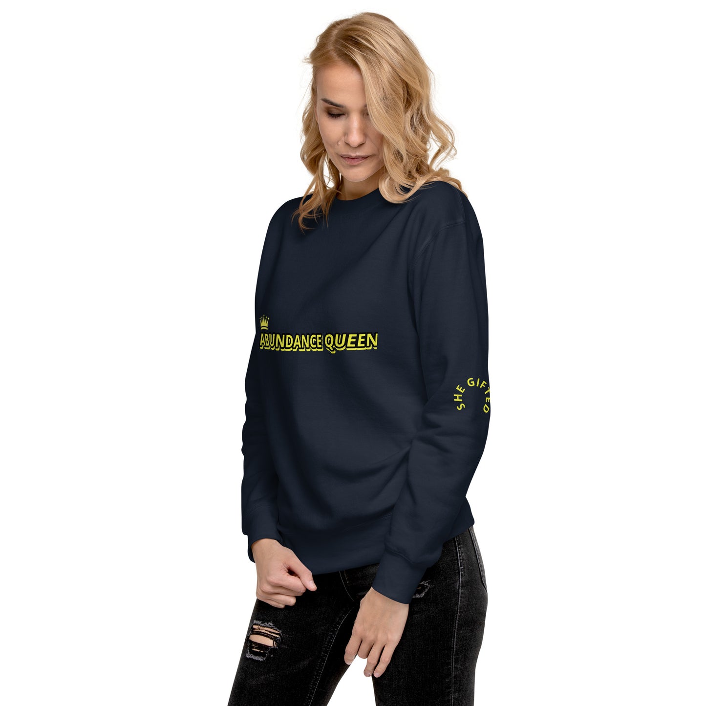 ABUNDANCE QUEEN LLC Premium Sweatshirt
