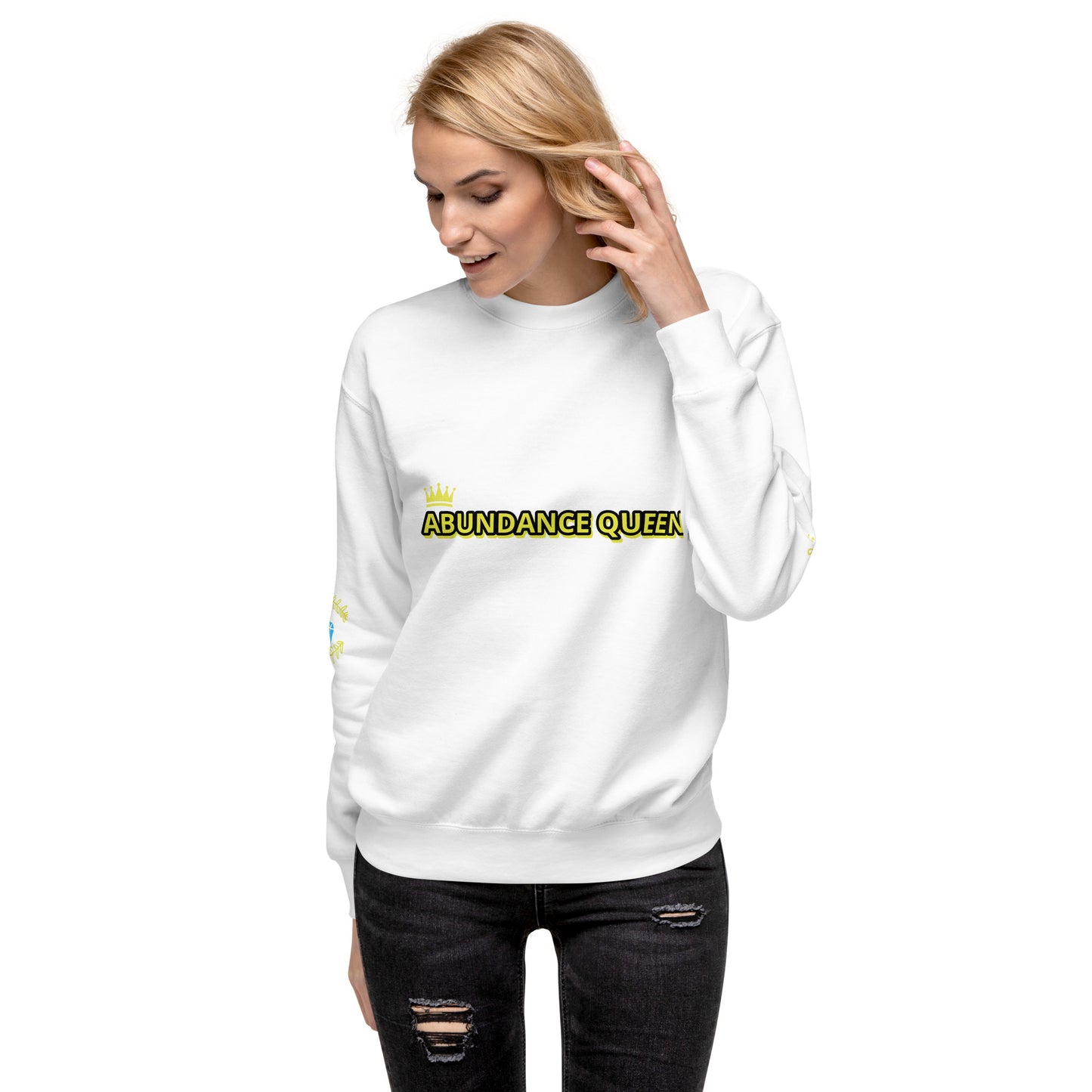 ABUNDANCE QUEEN LLC Premium Sweatshirt