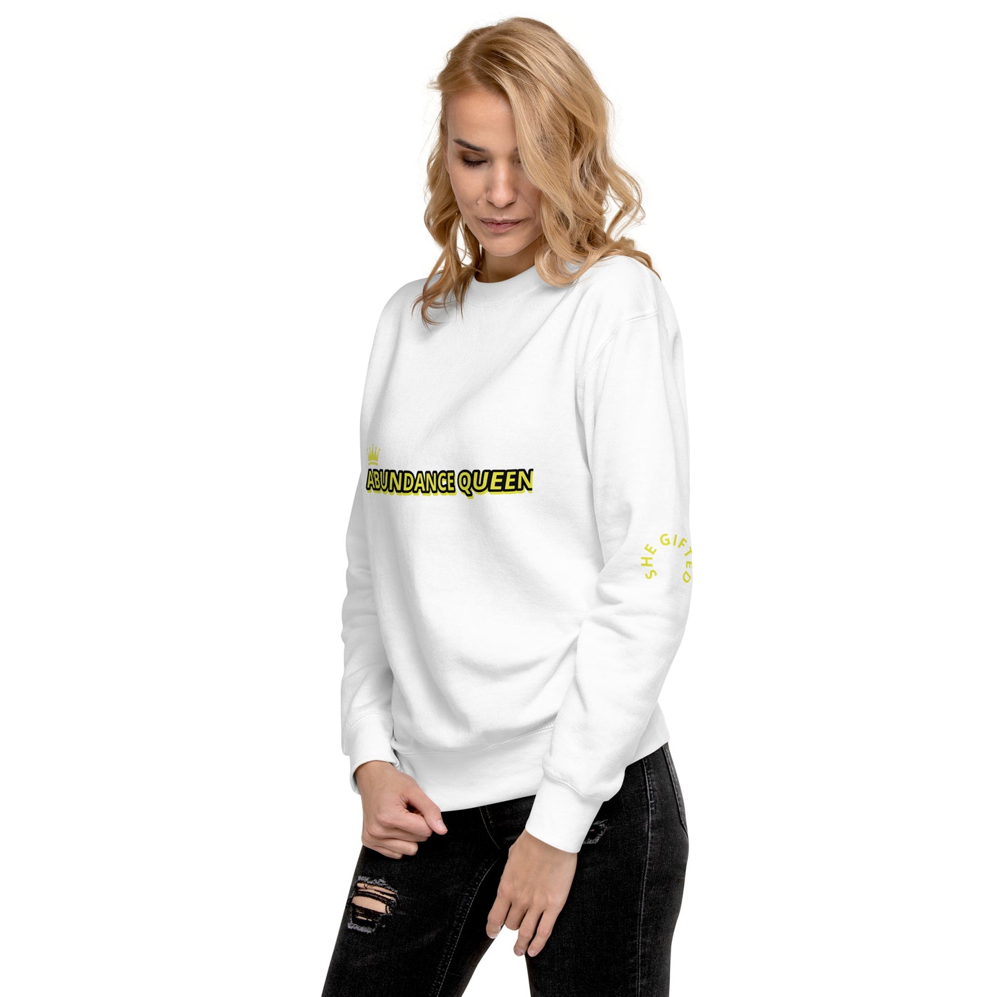 ABUNDANCE QUEEN LLC Premium Sweatshirt