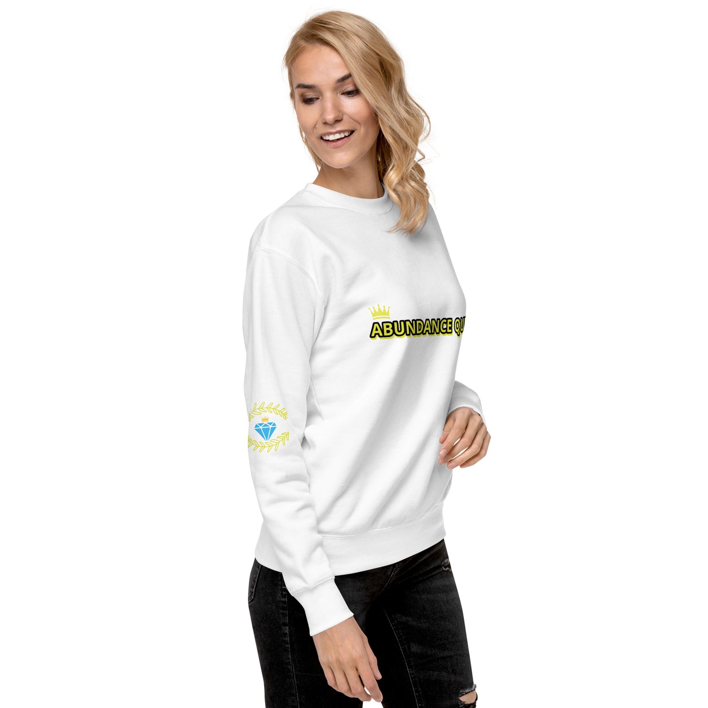 ABUNDANCE QUEEN LLC Premium Sweatshirt