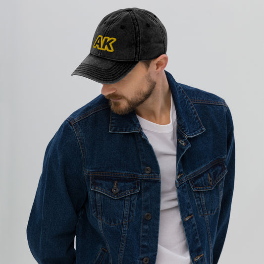 ABUNDANC king LLC Vintage Cotton Twill Cap