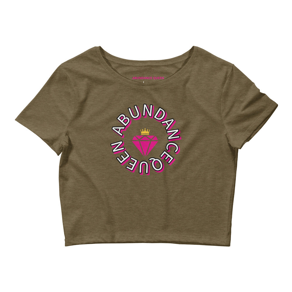 ABUNDANCE QUEEN LLC Women’s Crop Tee