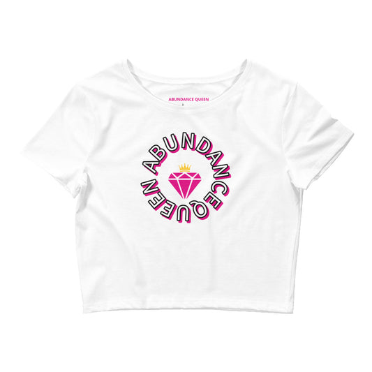 ABUNDANCE QUEEN LLC Women’s Crop Tee